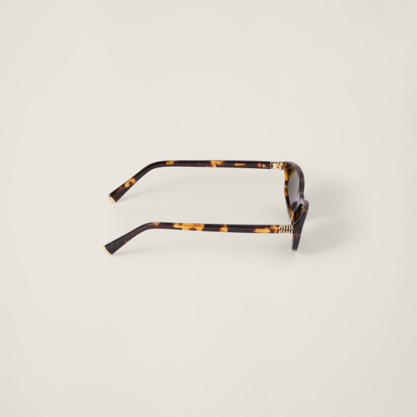 Lunettes de soleil Miu Regard – Verres vert plomb – Image 4