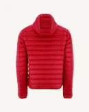Doudoune légère à capuche Rouge Nico