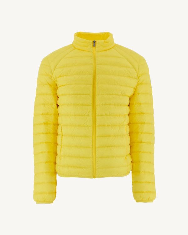 Doudoune légère Jaune or Mat