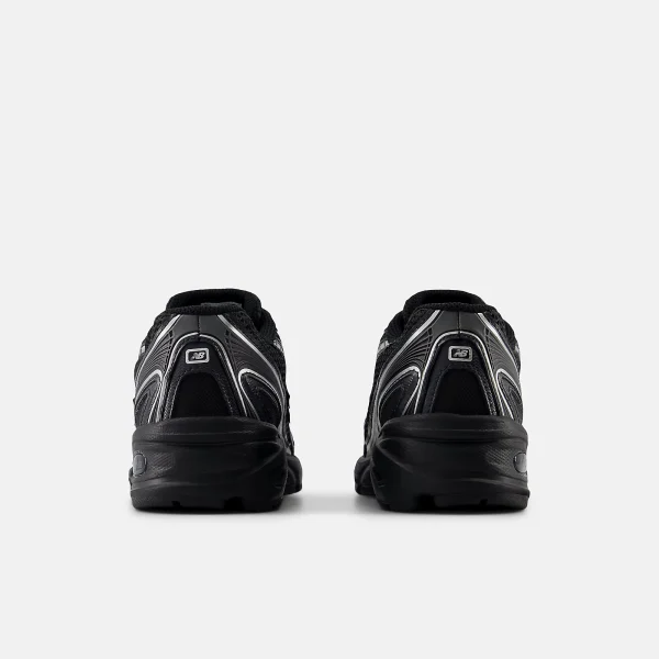 740 chaussures Noir avec argent métallisé – Image 6