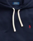Le sweat à capuche RL en molleton – Marine croisière