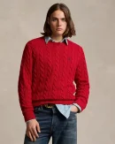 Pull en coton torsadé – Rouge Park Avenue