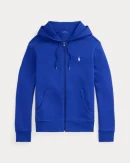 Sweat à capuche en maille double – Étoile Saphir