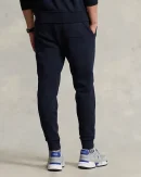 Pantalon de jogging jersey double – Marine Aviateur