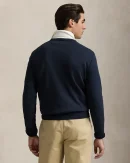 Sweat en maille double – Marine Aviateur