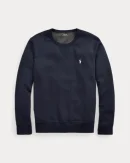 Sweat en maille double – Marine Aviateur