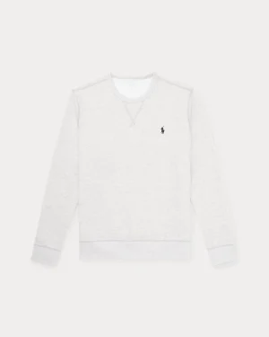 Sweat en maille double – Chiné Sport Clair