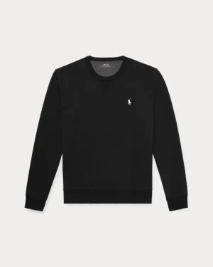 Sweat en maille double – Noir/Crème