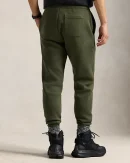 Pantalon de jogging jersey double – Chiné alpin