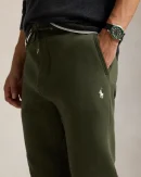 Pantalon de jogging jersey double – Chiné alpin