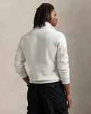 Pull quart de zip en maille double – Soho Chiné