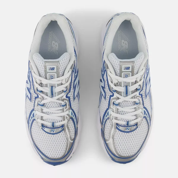 740 chaussures Bleu Glace avec Pierre de Mer et Blanc – Image 5