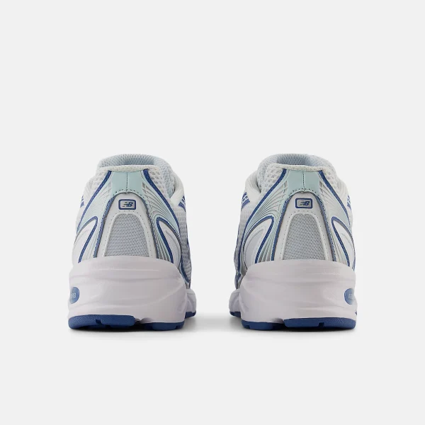 740 chaussures Bleu Glace avec Pierre de Mer et Blanc – Image 6