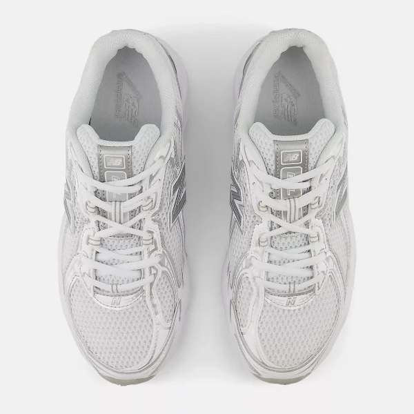 740 chaussures Blanc avec Argent – Image 5