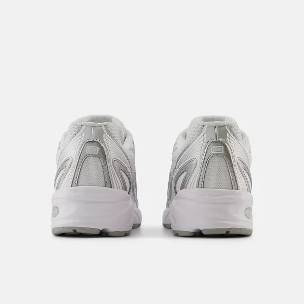 740 chaussures Blanc avec Argent – Image 6