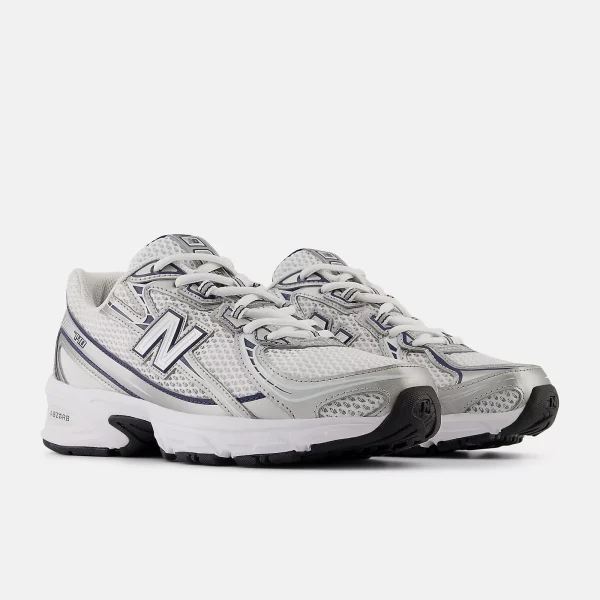 740 chaussures NB Navy avec White et Shadow Grey – Image 3