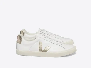 ESPLAR LEATHER WHITE PLATINE