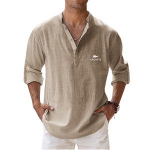Outlet Leono -Chemise en lin respirant